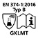 EN 374-1:2016/Typ B - Kennung GKLMT EN 374-1:2016/Typ B - Kennung GKLMT