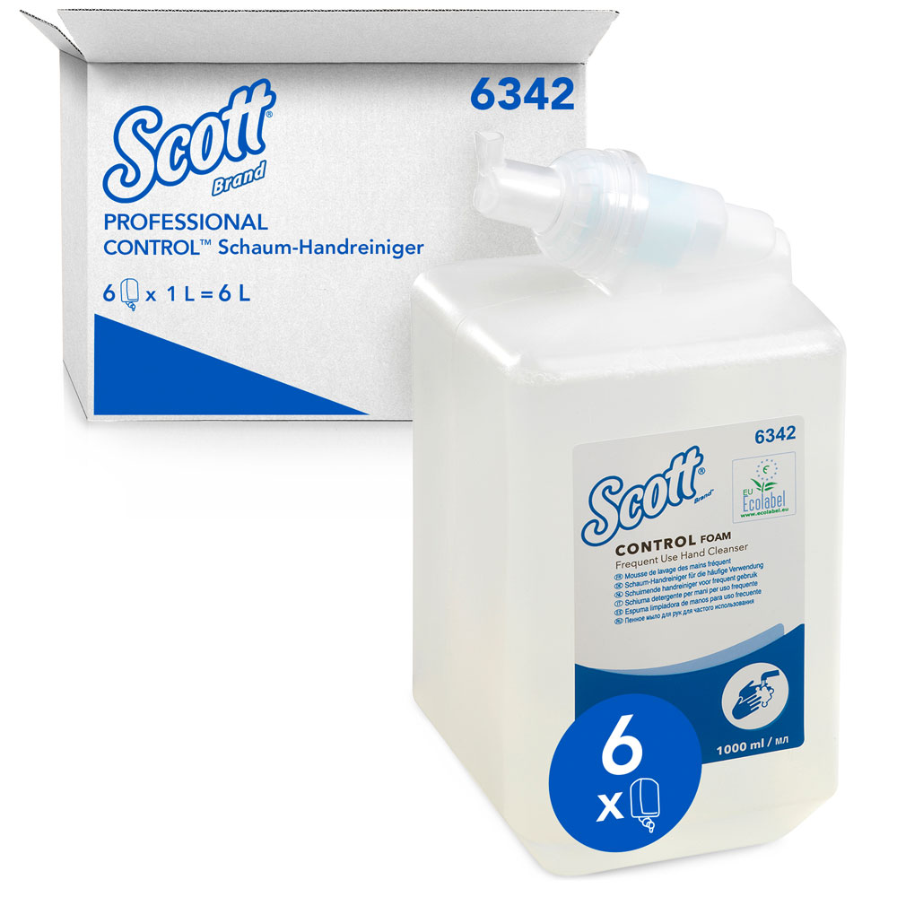 Scott® Control™ Schaumeife mit der Verpackung