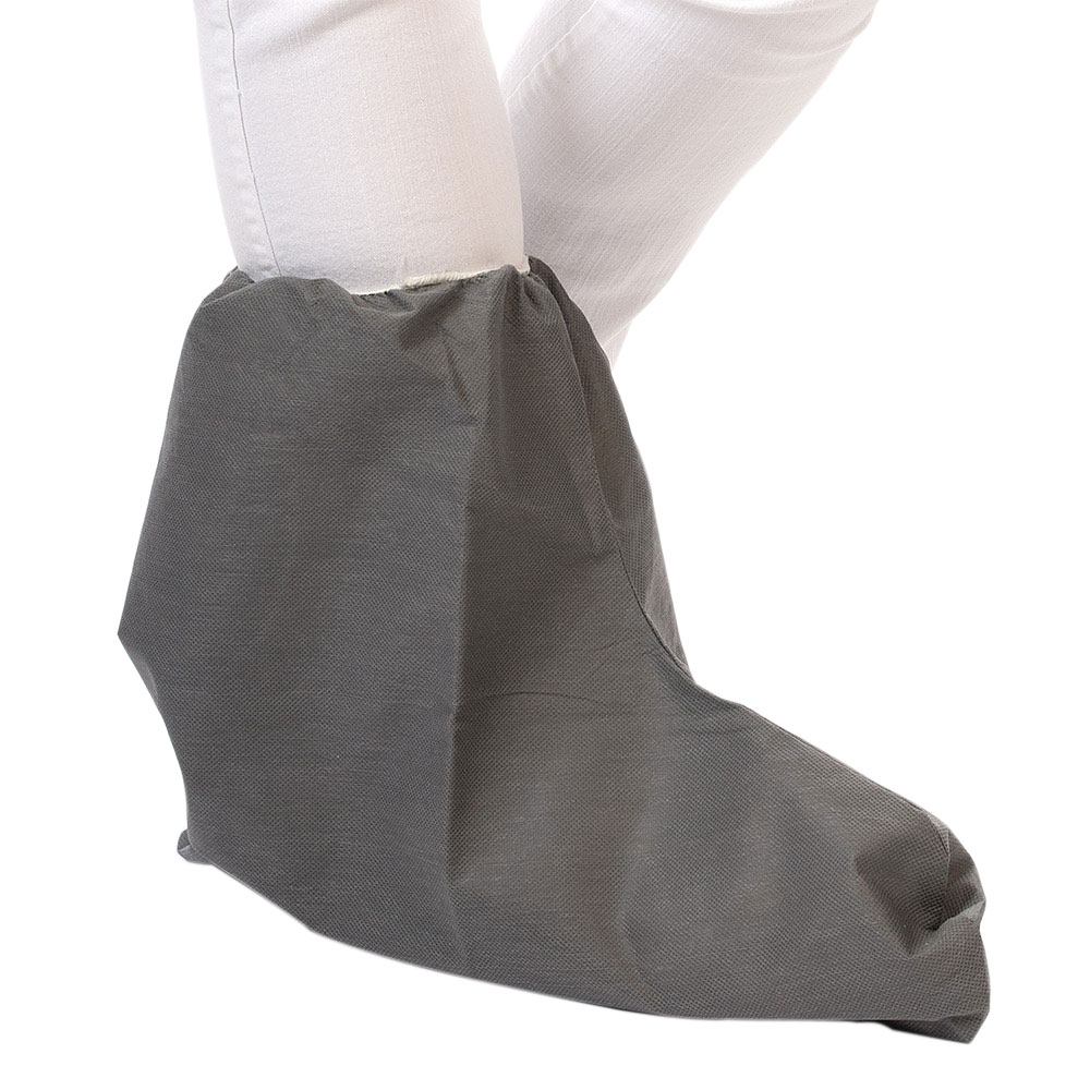 Overboots Grey made of PP/CPE in grey