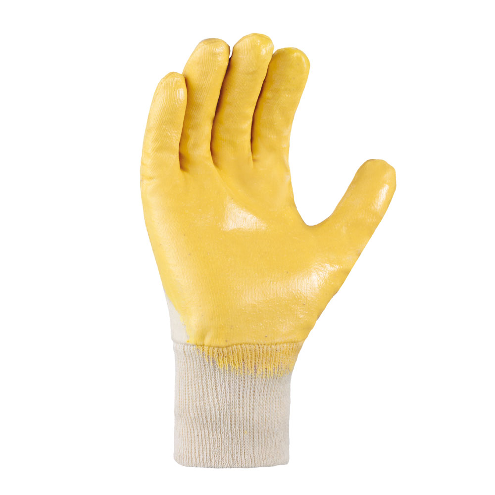 TEXXOR Nitril Arbeitshandschuhe 2329 – Blau, Teilbeschichtet, Größe 10 – Schutzhandschuhe