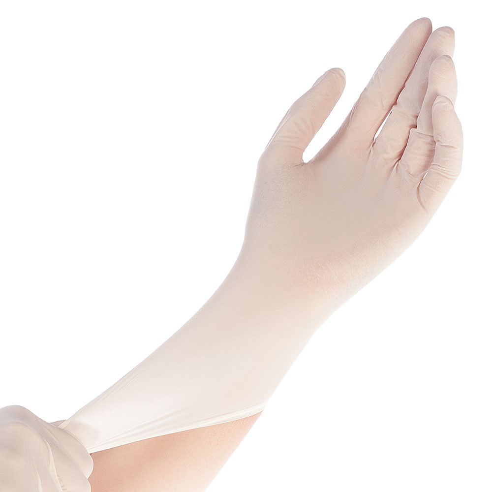 Schutzset PP mit den Synthetikhandschuhen Elastic