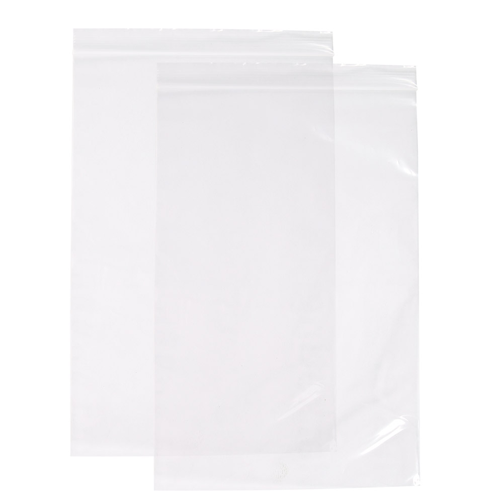 Resealable bag made of LDPE transparent with approx. 50 my