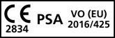 CE 2834 PSA VO (EU) 2016-425 CE 2834 PSA VO (EU) 2016-425