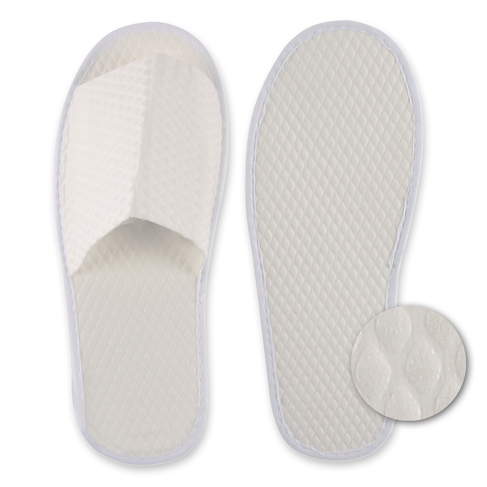 Bio Slipper, offen | Papier, Front- und Rückansicht Bio Slipper, offen aus Papier, Front- und Rückansicht