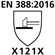 EN 388:2016 X121X