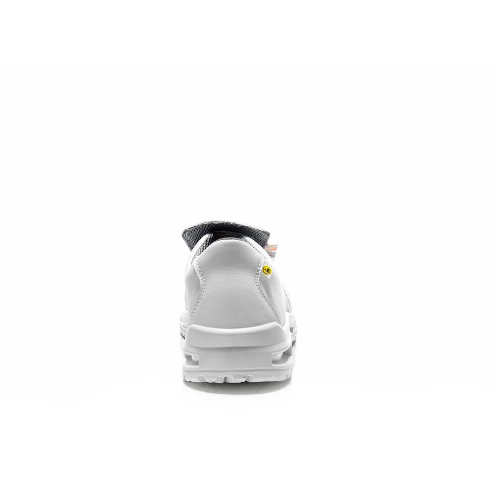 ELTEN® BRICE XXTM white Low 720551 safety half shoes S3S ESD in the rear view