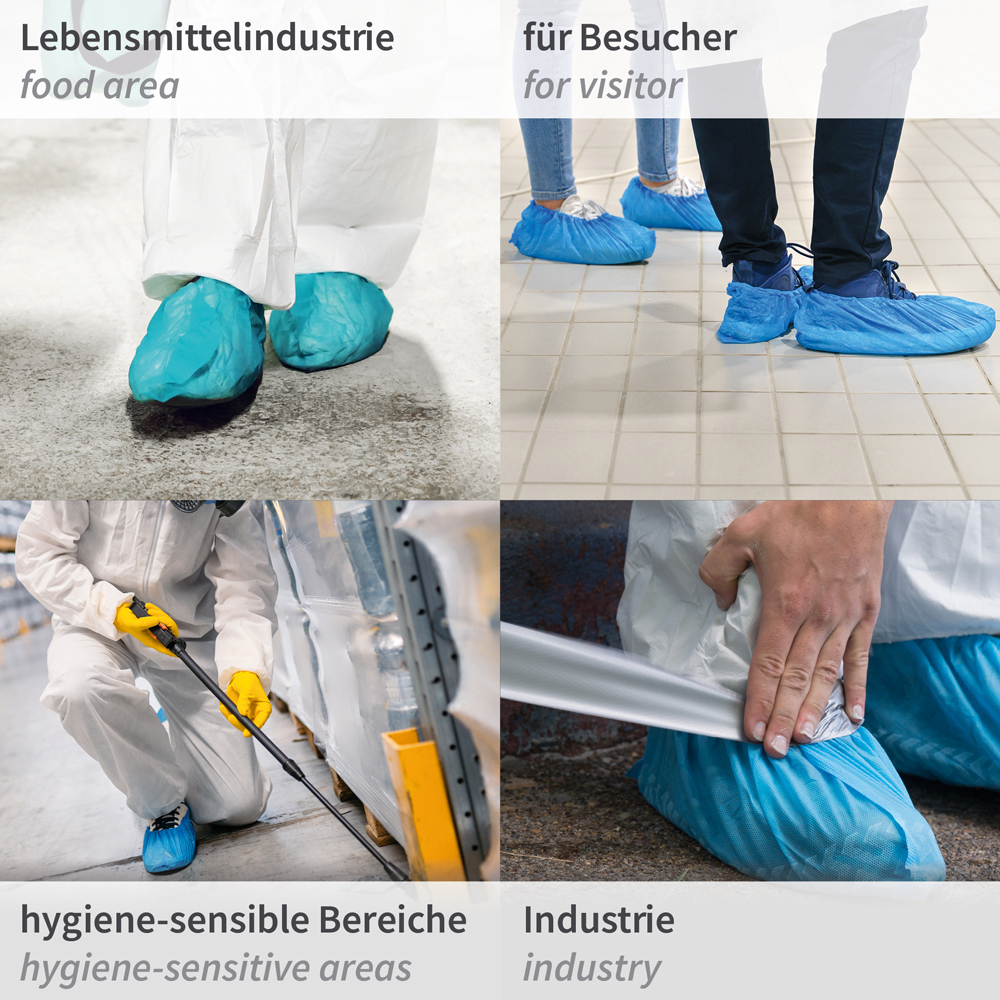 Overshoes from CPE the areas of application 