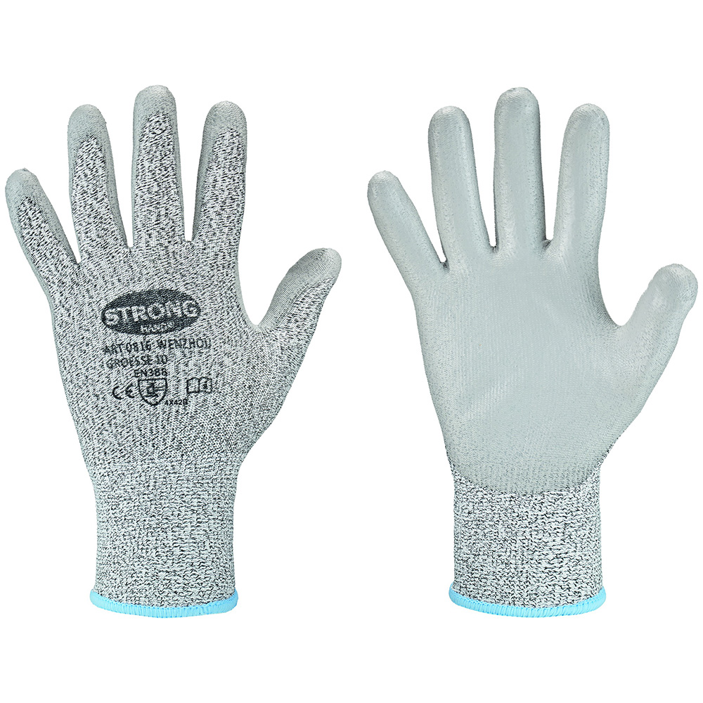 Stronghand® Wenzhou 0816, cut protection gloves, front and back view