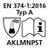 EN 374-1: 2016 AKLMNPST Typ A