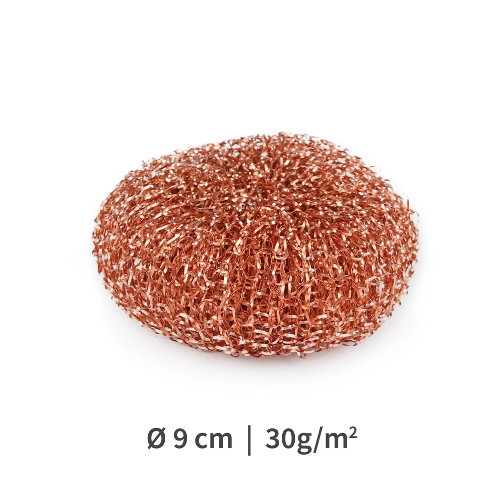 Scouring pads made of copper with 30gr.