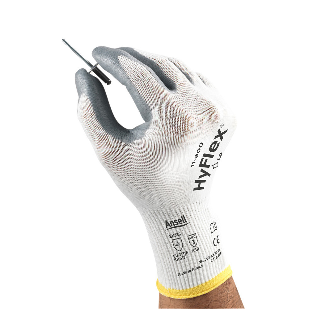 Ansell HyFlex® 11-800, mutlipurpose gloves with application