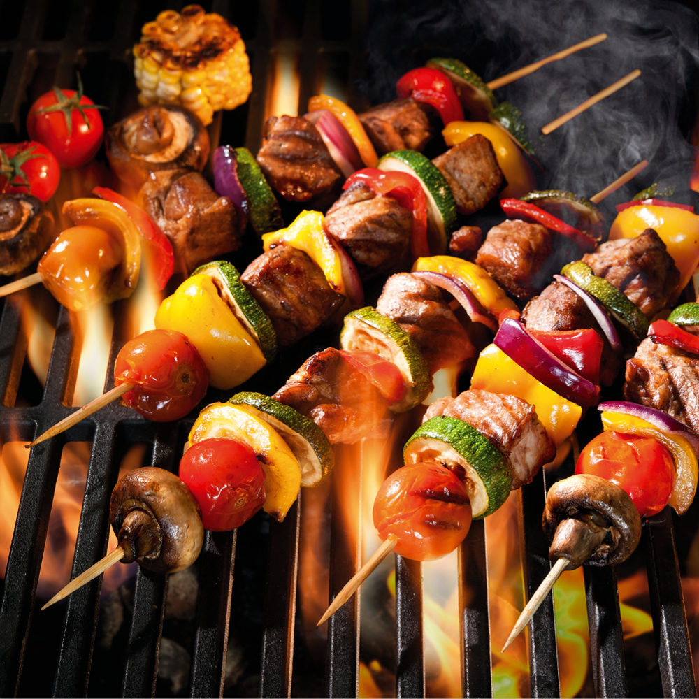 Shashlik skewer made of Bamboo with the product preview