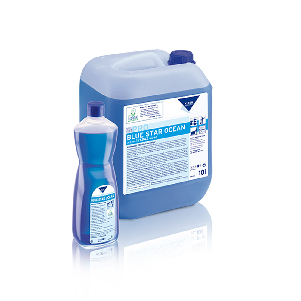 Multipurpose cleaner "Blue Star Ocean" in different sizes