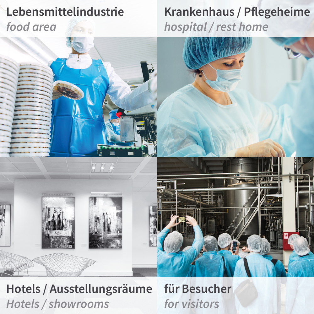 Überschuhmaschine "Stepstar Comfort" | Einsatzbereiche Überschuhmaschine "Stepstar Comfort" mit Einsatzbereiche