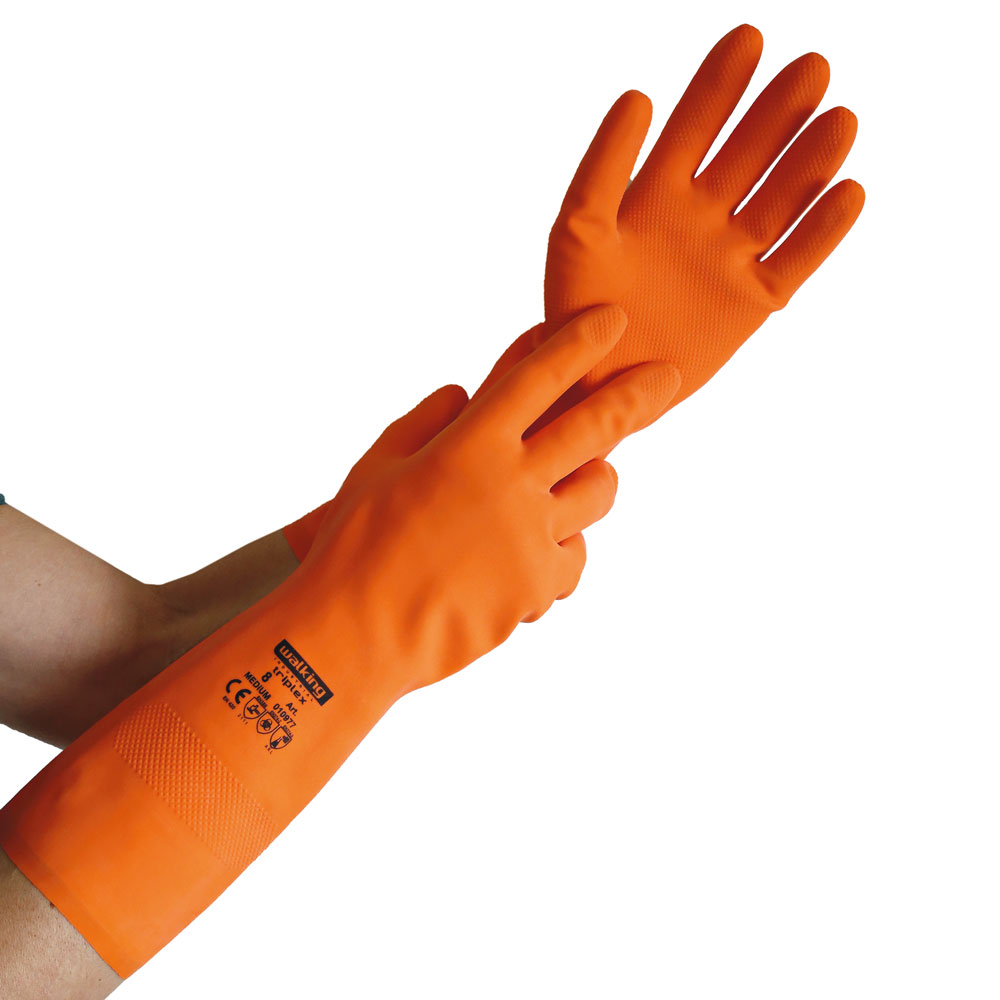 Chemical resistant gloves "Triplex" | Latex