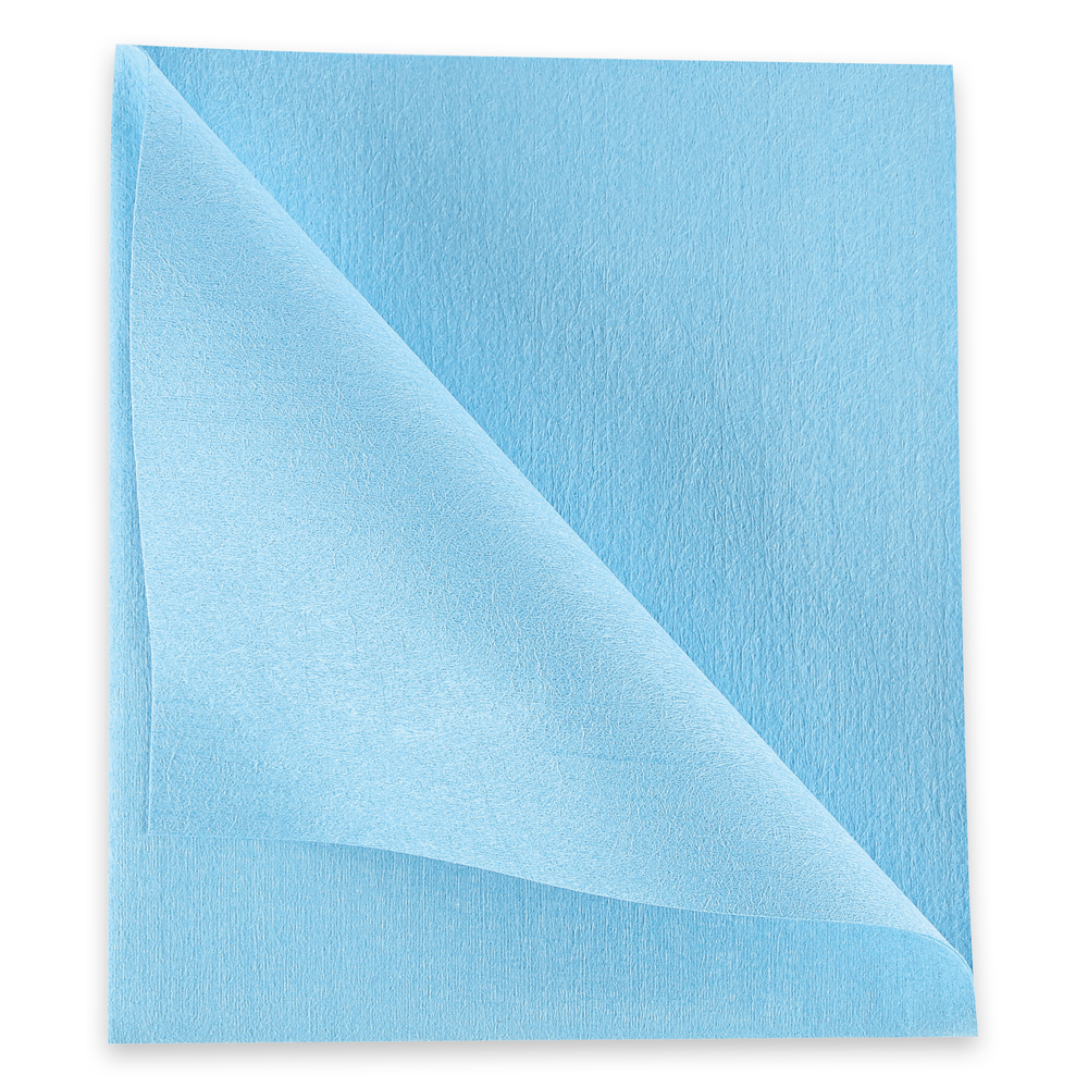 Vliestücher aus Polyester/Polyamid, blau