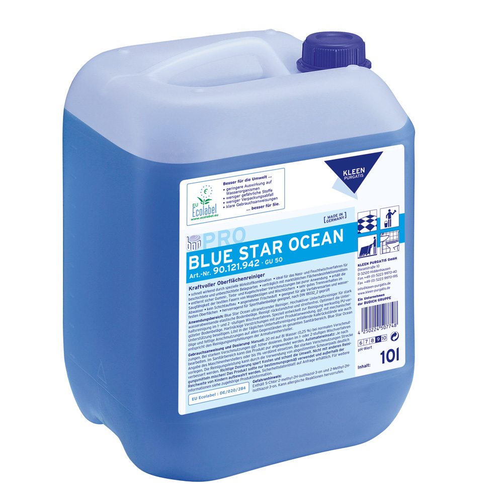 Multipurpose cleaner "Blue Star Ocean" in the canister 