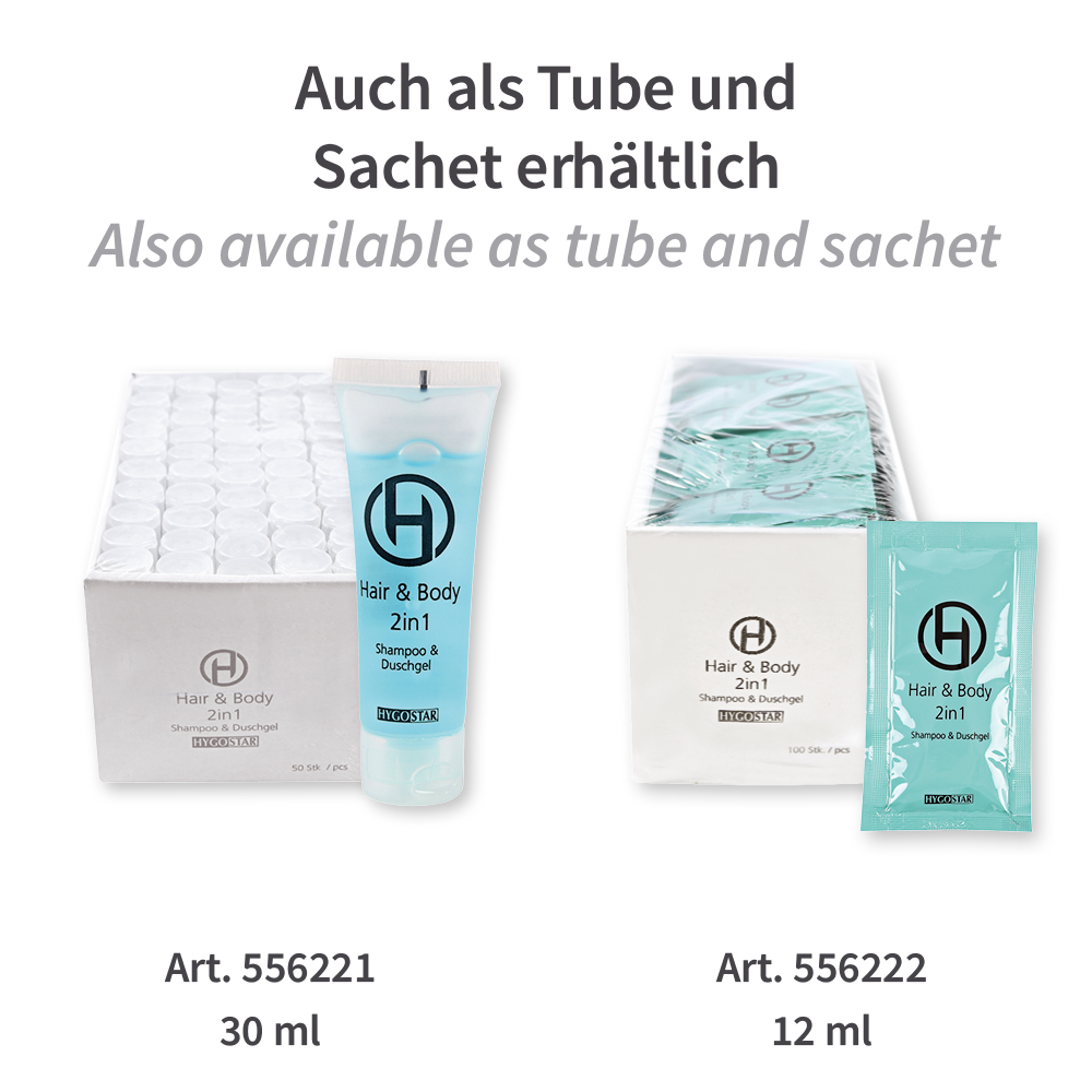 Hair & Body, 2in1, Flasche in anderen Varianten