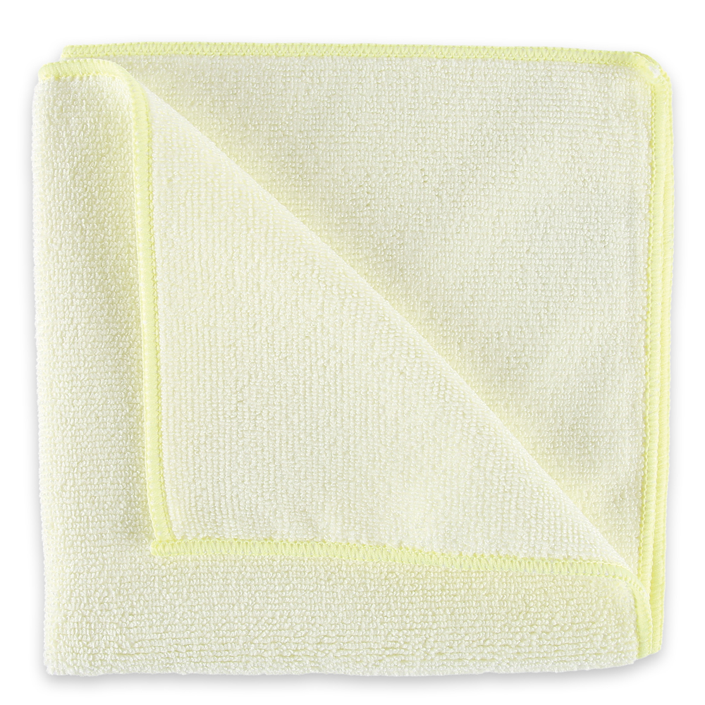 Microfiber cloths Micro Master Premium made of polyester/polyamide, yellow
