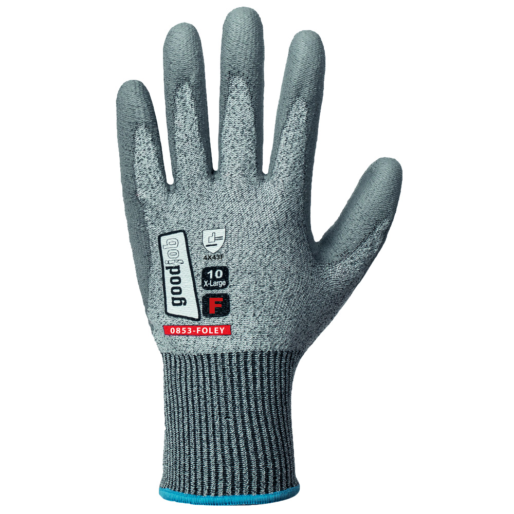 Goodjob® Foley 0853, cut protection gloves, back view