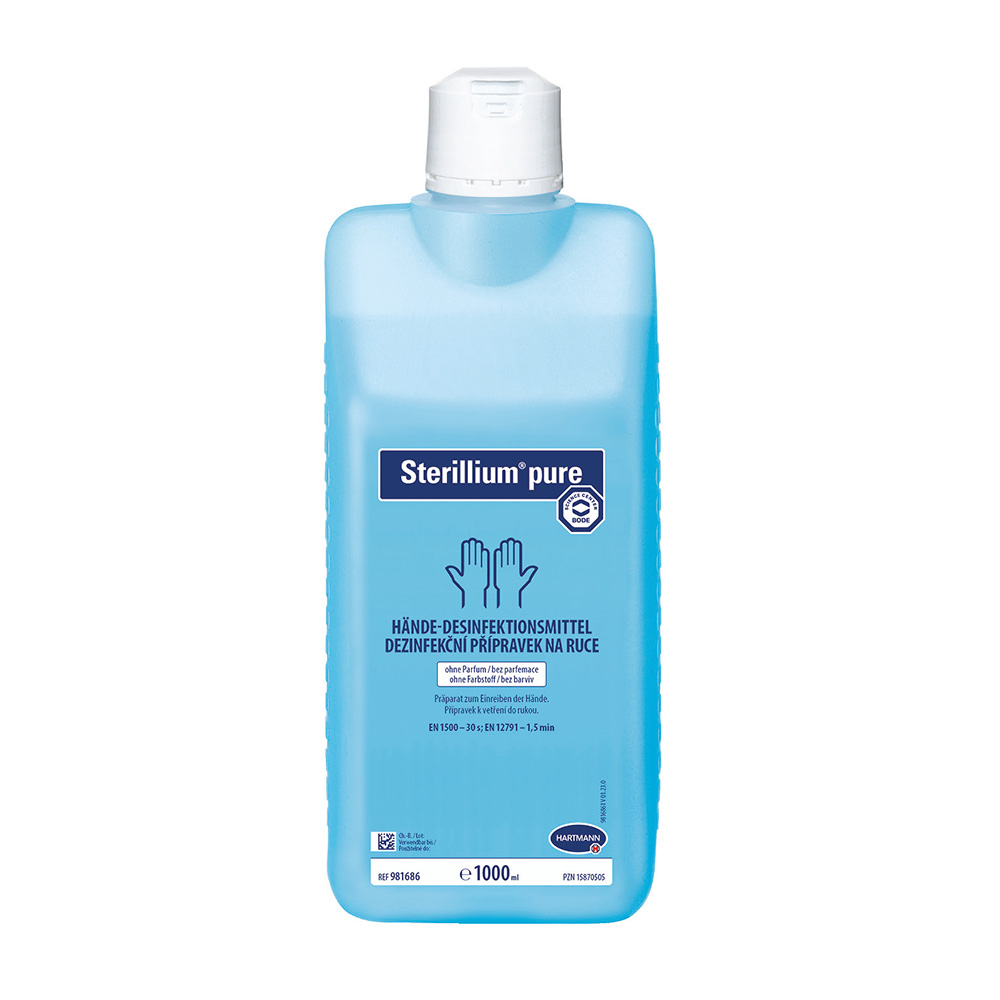 Hartmann Sterillium® pure, hand desinfectant, front view