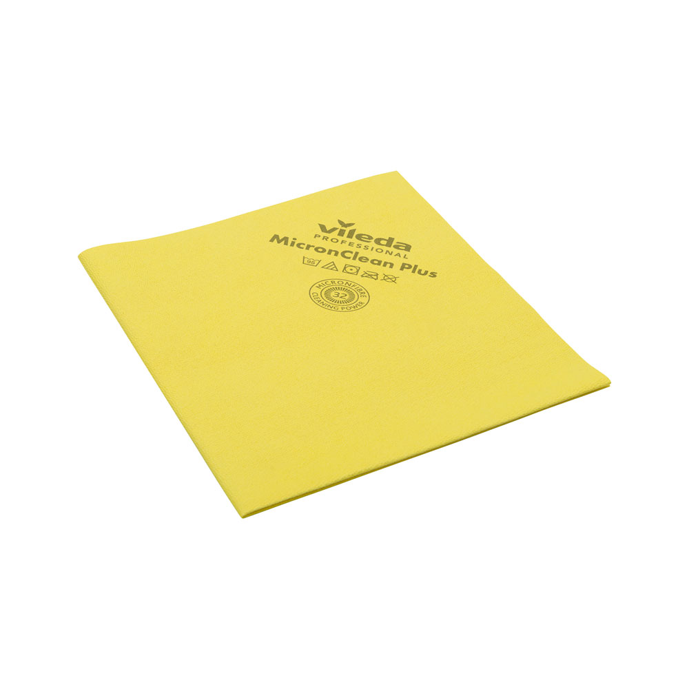 Vileda Professional Microfasertuch MicroClean Plus, Frontansicht Vileda Professional Microfasertuch MicroClean Plus in der Frontansicht