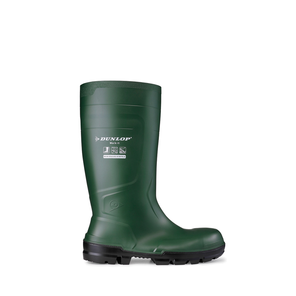 Dunlop® Work-It full safety NB2KL01, Sicherheitsstiefel S5 SR LG FO, Seite Dunlop® Work-It full safety NB2KL01, Sicherheitsstiefel S5 SR LG FO von der Seite