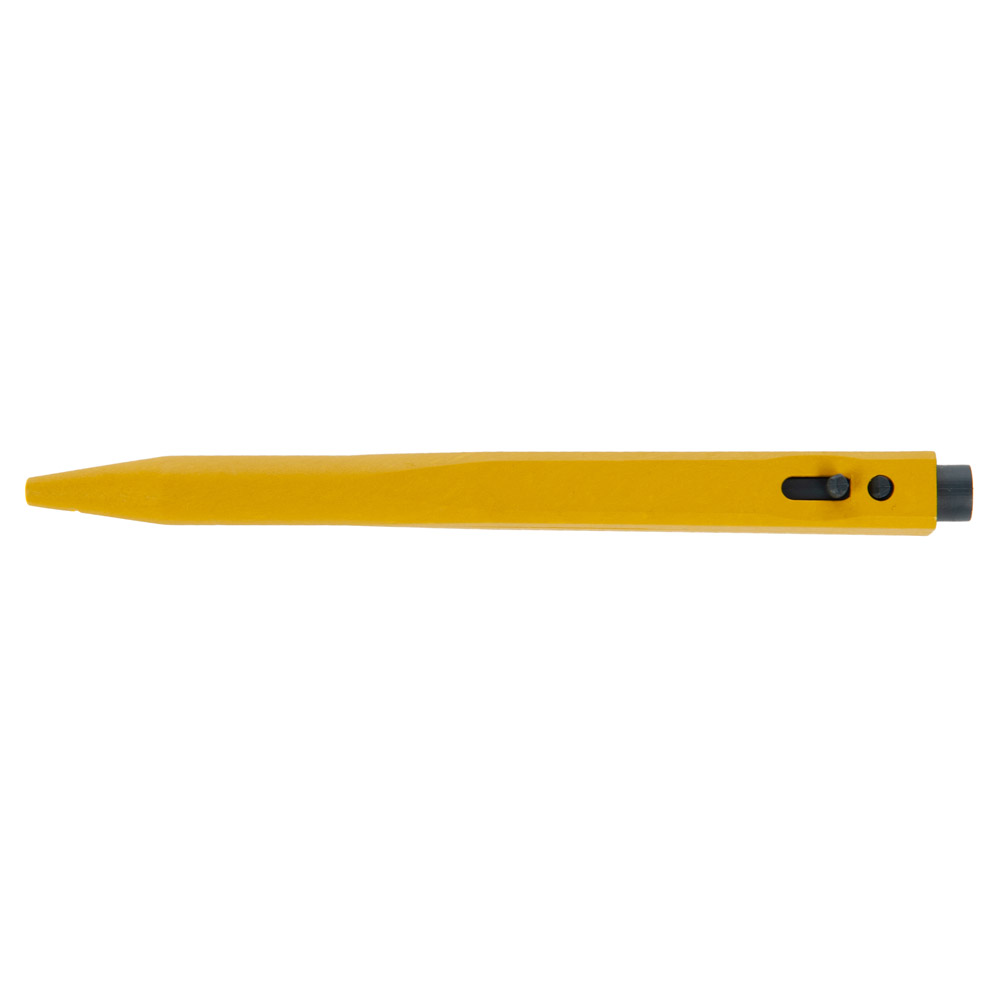 Kugelschreiber "Standard  Detect" detektierbar in gelb mit Schriftfarbe schwarz