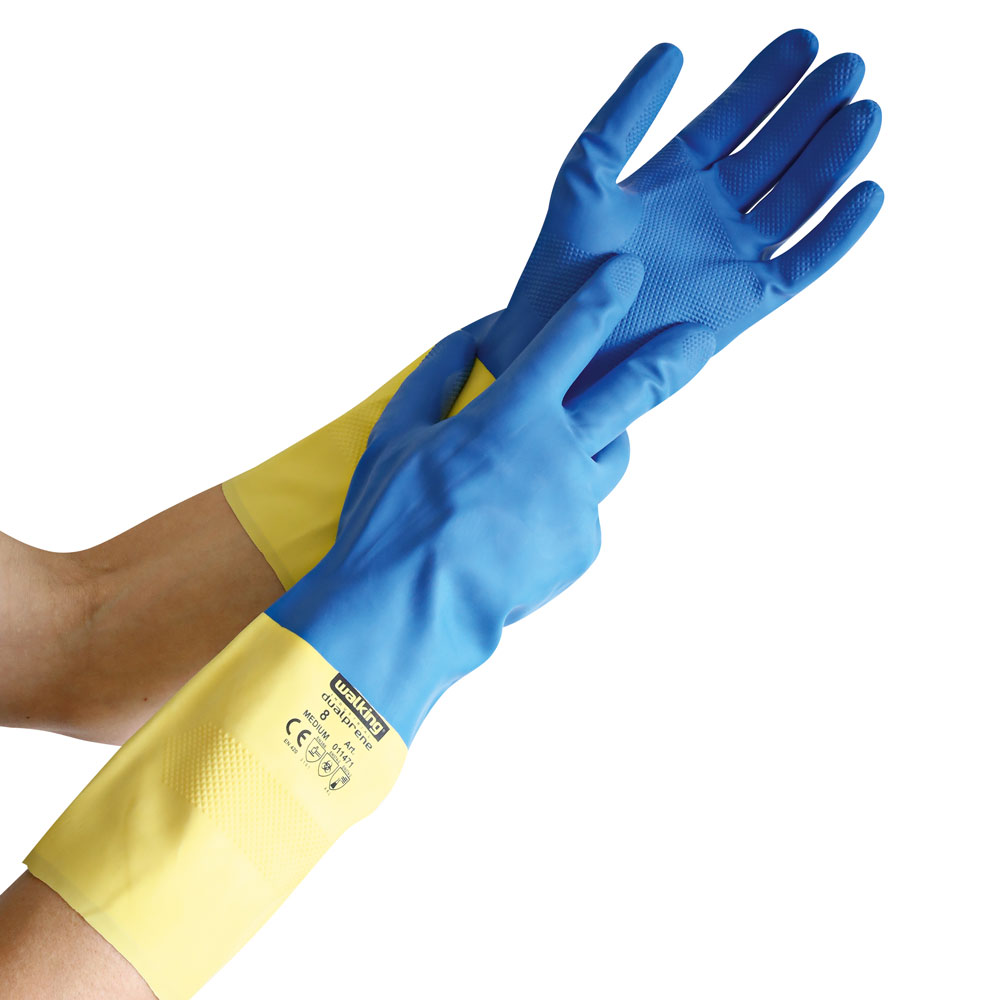 Chemical resistant gloves "Dualprene" | Latex
