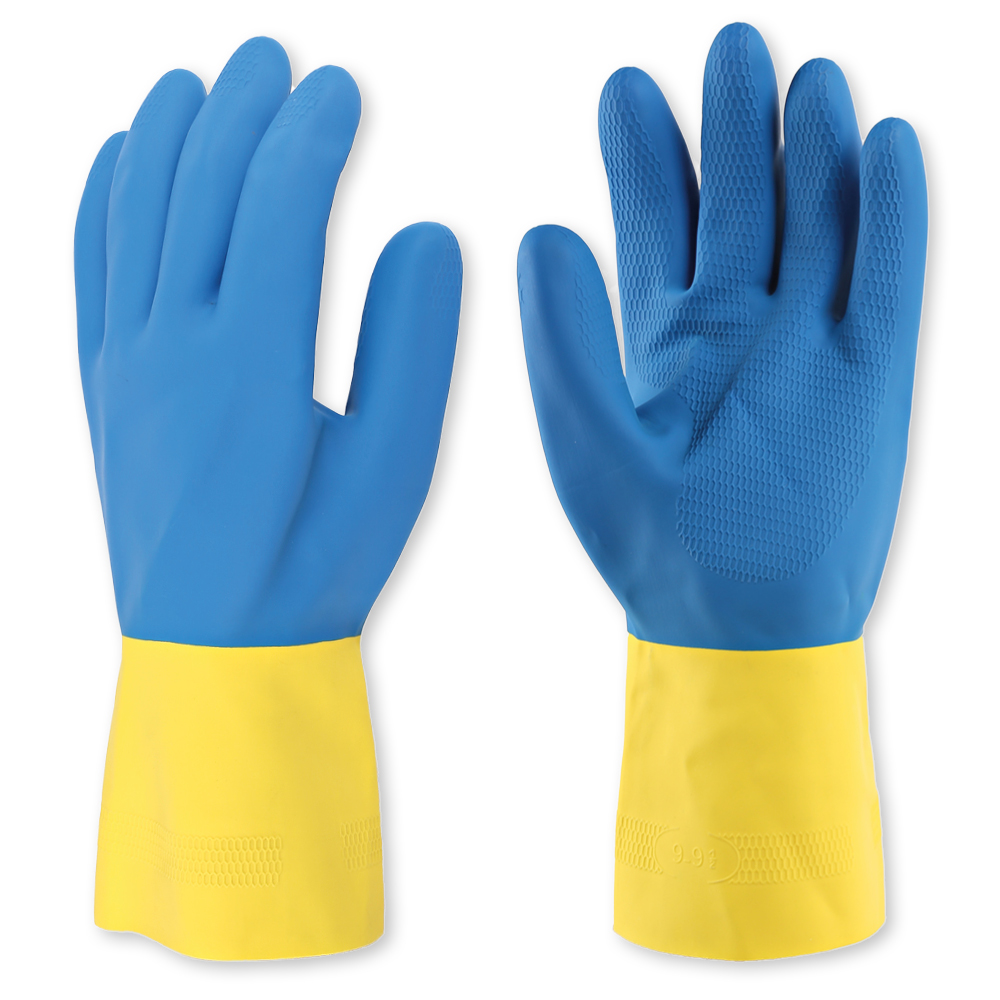 Chemical resistant gloves "Dualprene" | Latex