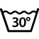 bis 30°C waschbar bis 30°C waschbar