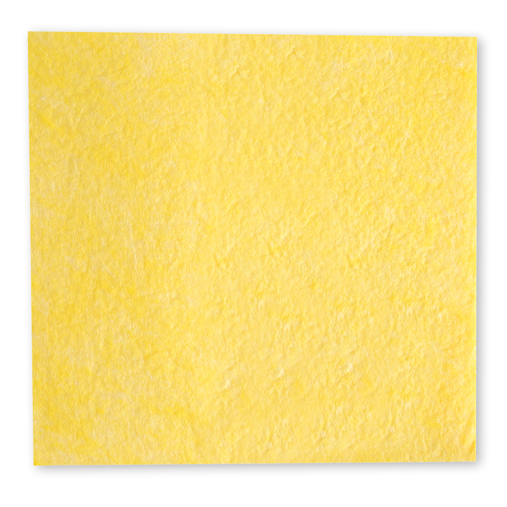Bio Mehrzwecktücher Tetra aus Viskose/PLA, gelb