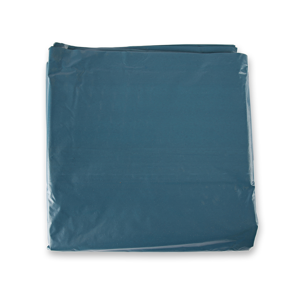 Waste bags, 240 l made of LDPE, pleated, top view