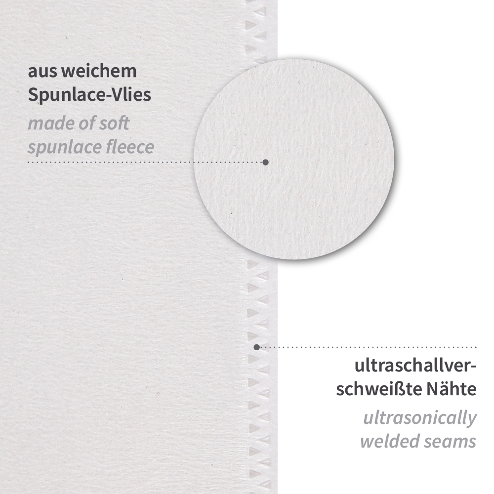 Waschhandschuhe Premium | Spunlace, Stoff Beschaffenheit Waschhandschuhe Premium, Spunlace mit der Stoff Beschaffenheit