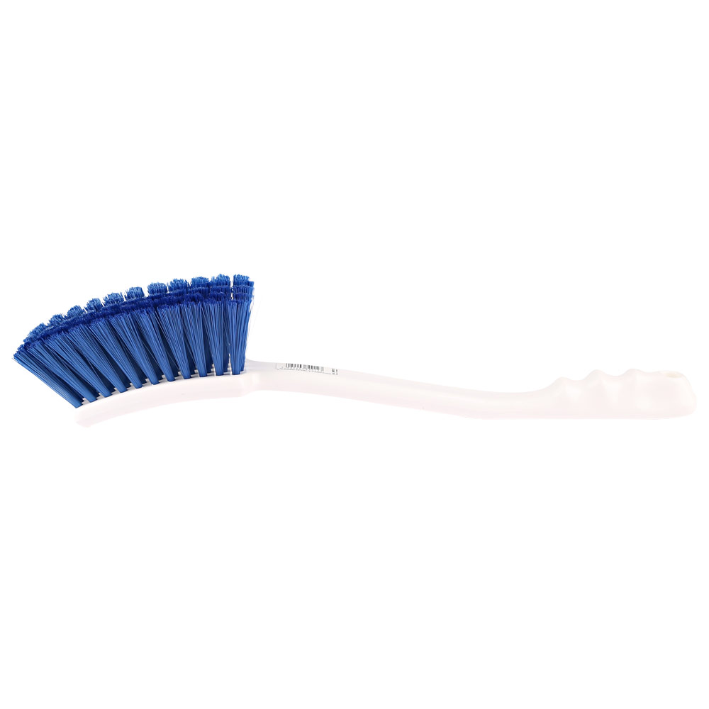 Haug Bürsten, Stielbürste, langer Griff, weich, blau Haug Bürsten Stielbürste mit langem Griff, weich in blau