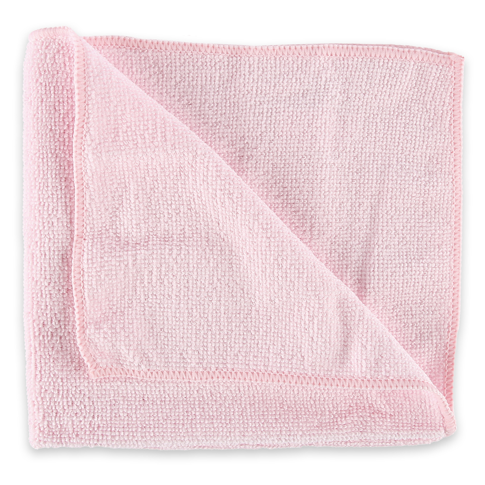 Microfiber cloths Micro Master Light made of polyester/polyamide, pink