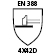 EN 388 - 4X42D EN 388 - 4X42D
