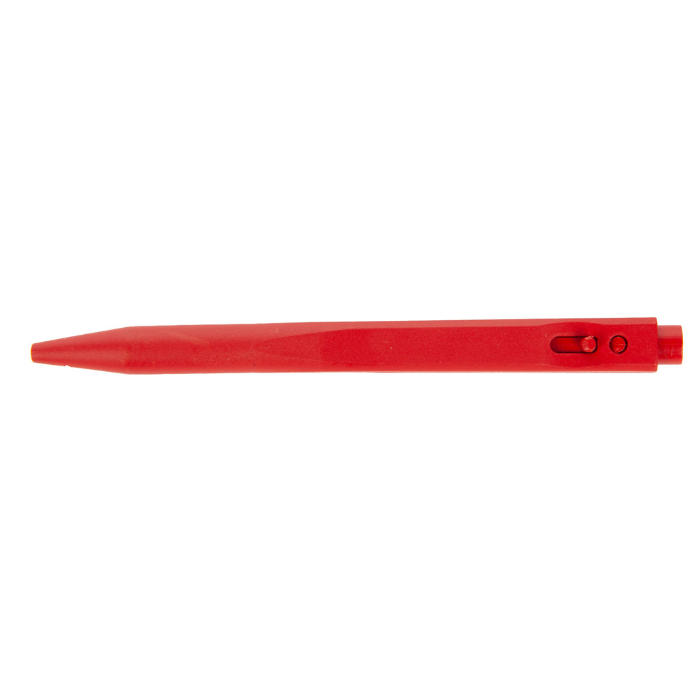 Kugelschreiber "Standard  Detect" detektierbar in rot mit Schriftfarbe rot