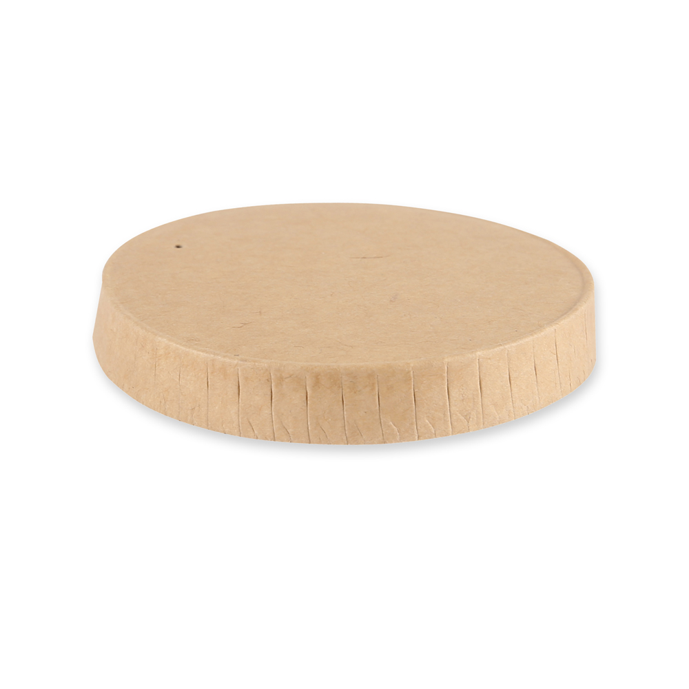 Organic lids for small dip trays made of kraft paper/PE, FSC®-mix, preview image