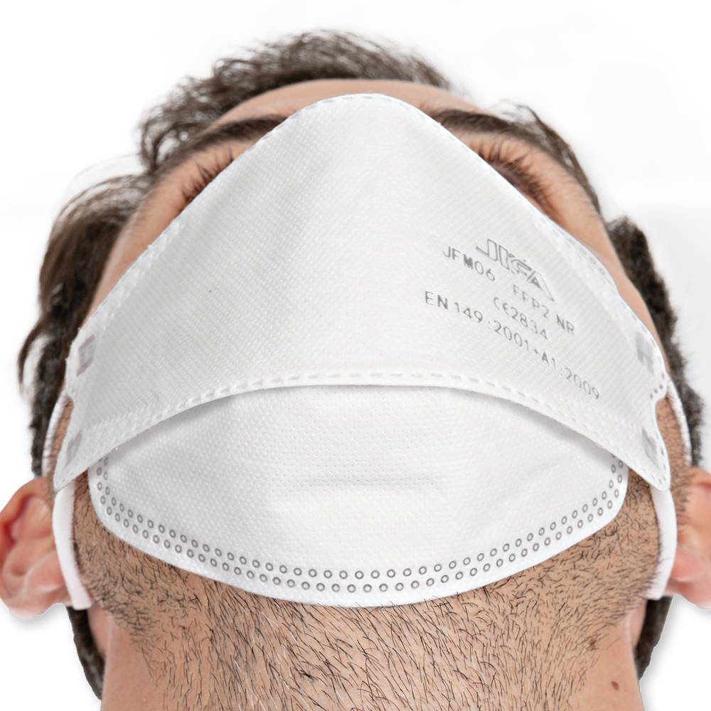 Atemschutzmasken FFP2 NR, 3D aus PP als Kleinpackung in der Unteransicht