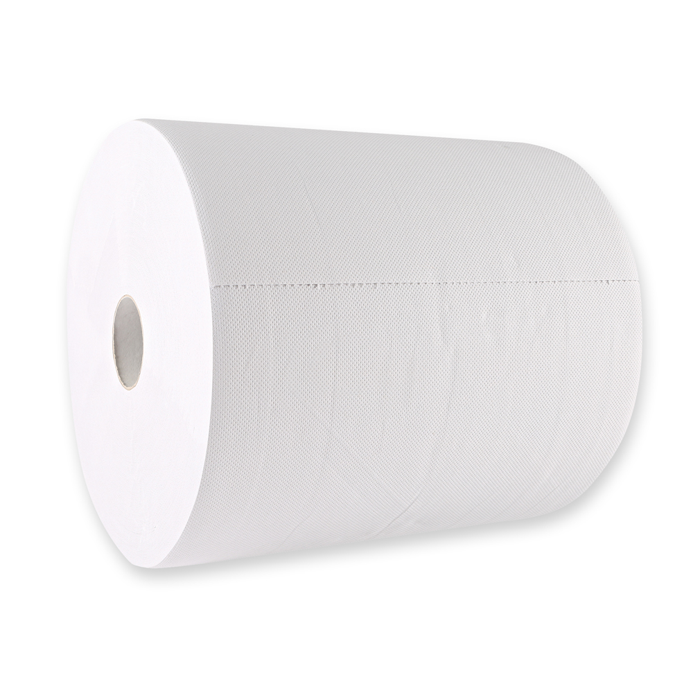 Organic cleaning papers, 3-ply made of recycled paper, FSC®-Recycled, roll