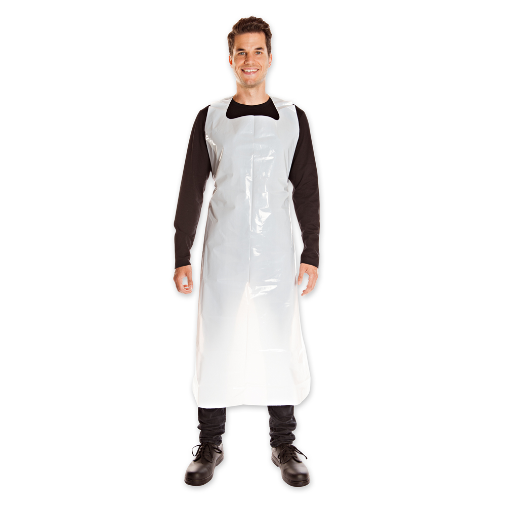 Einwegschürzen ca. 60 my, LDPE