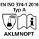 EN ISO 374-1:2016/Typ A - Kennung AKLMNOPT EN ISO 374-1:2016/Typ A - Kennung AKLMNOPT