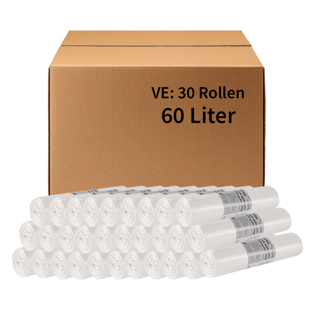 Müllbeutel Light, 60 l aus HDPE auf Rolle als Kategoriebild
