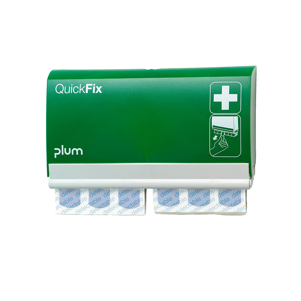 Plum QuickFix Detectable, plaster dispenser, front view