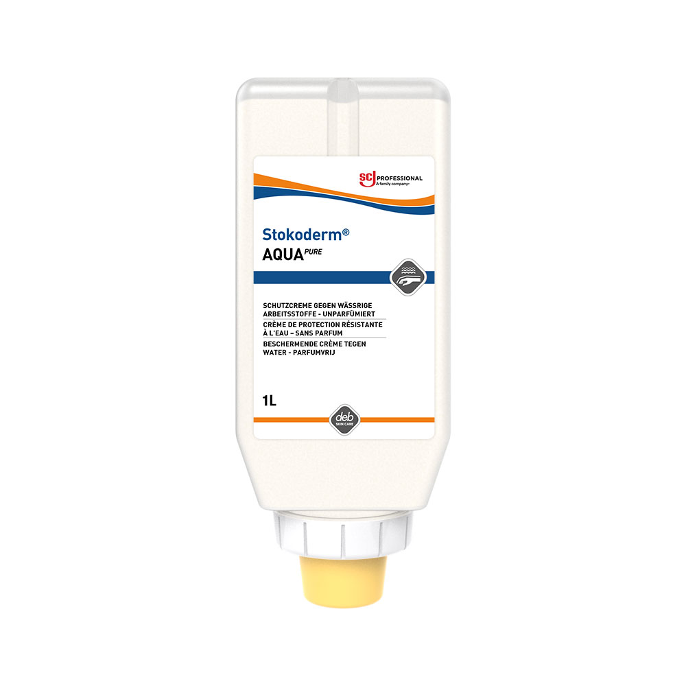 SC Johnson Professional Stokoderm® AQUA PURE Hautschutzcreme mit 1l