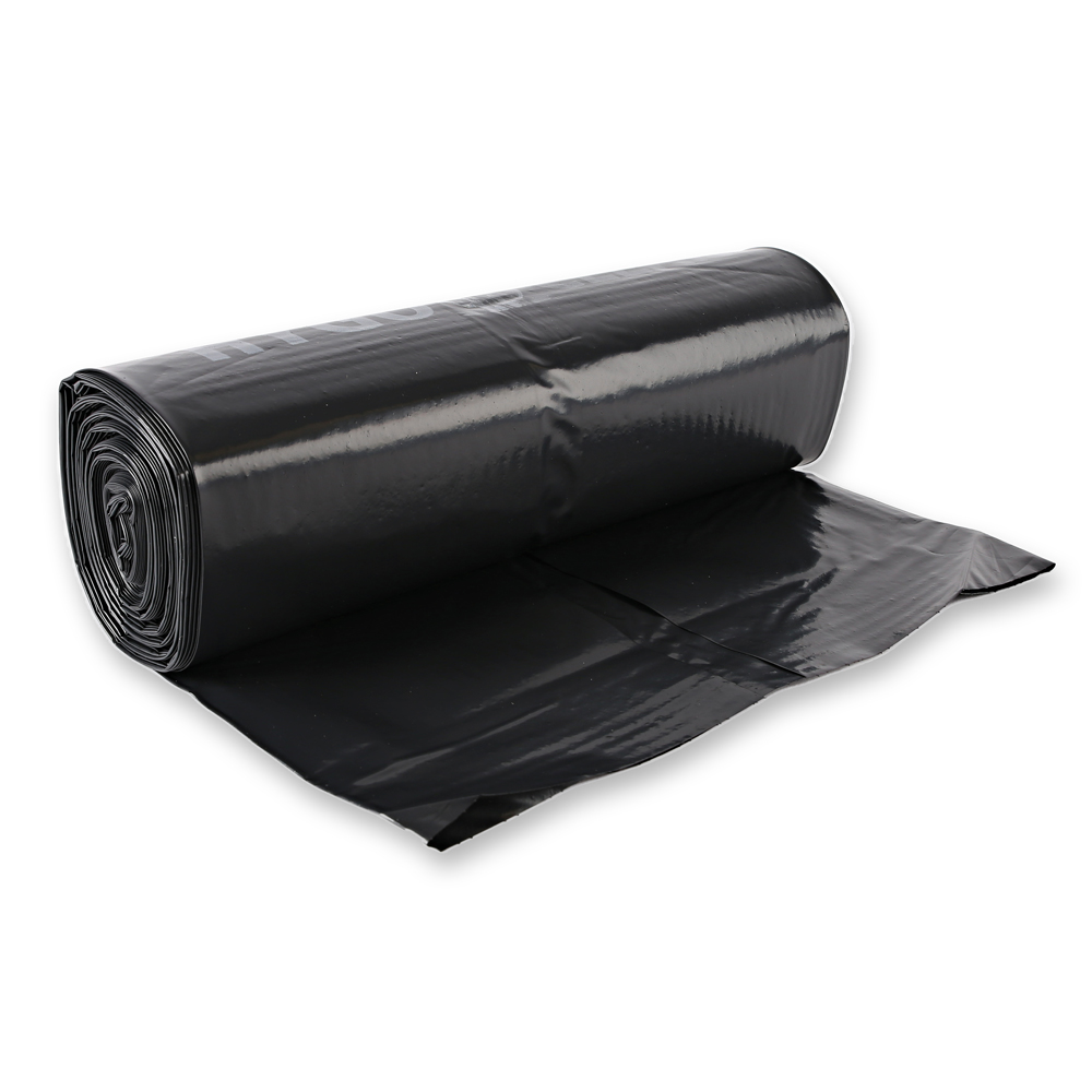 Waste bags Premium, 120 l | LDPE, roll, angled view Waste bags Premium, 120 l made of LDPE, on roll, angled view