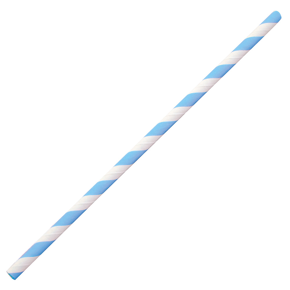Paper drinking straw "Classic" striped