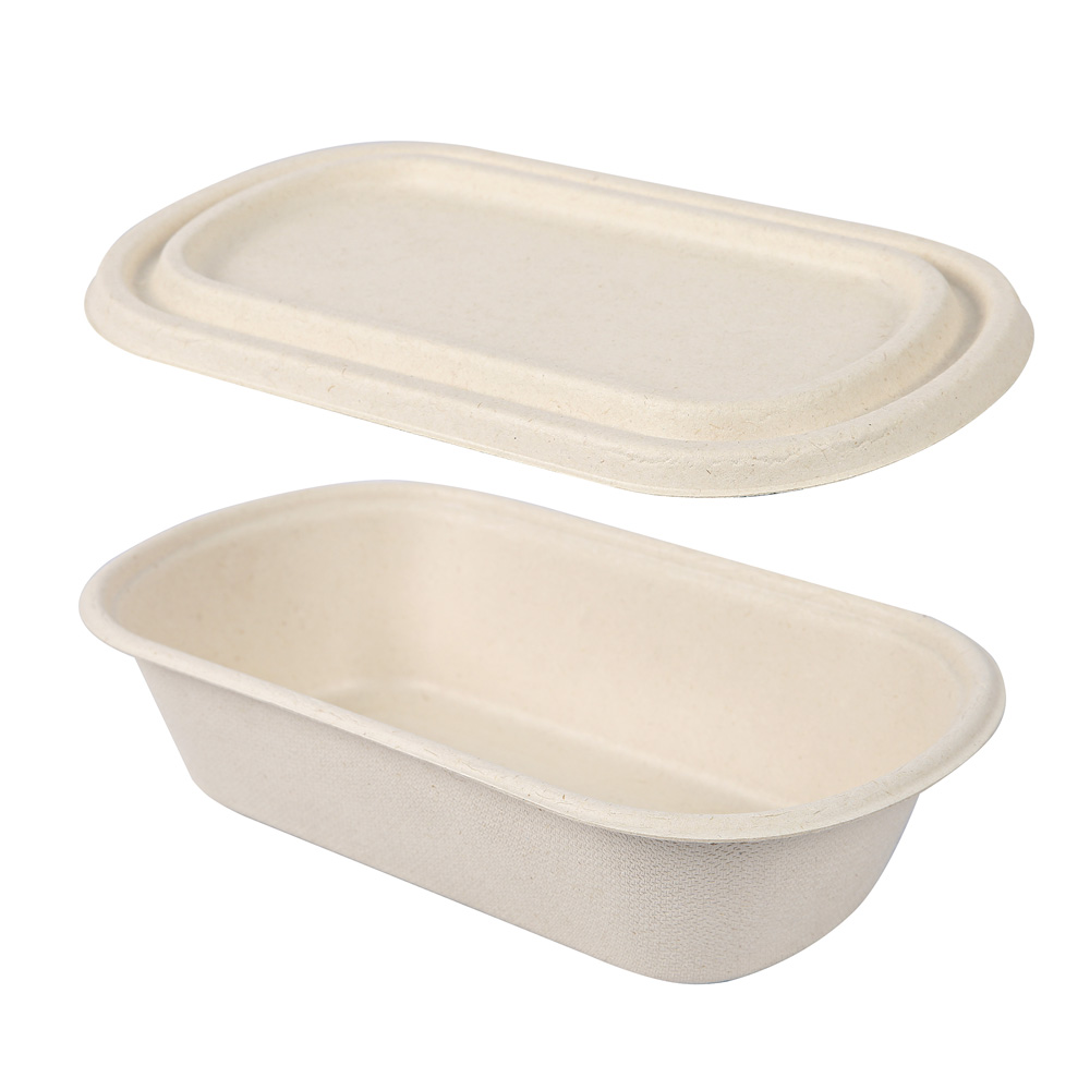 Lid for snack bowls, sugarcane suitable for unseparated bowl