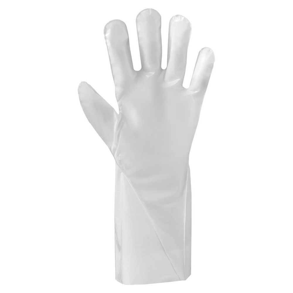 Ansell AlphaTec® 02-100, chemical protection gloves in the back view